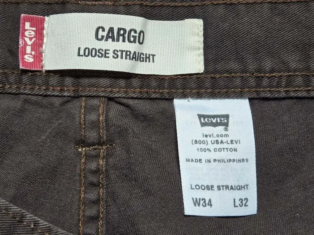 Levi's Cargo Loose Straight Utility Pants